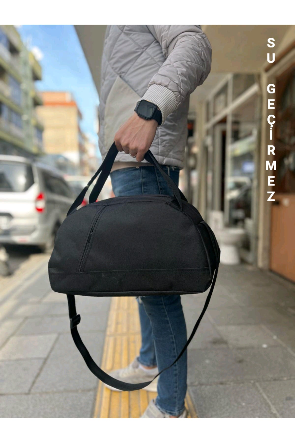 حقيبة رياضية ÇANTA لون أسود