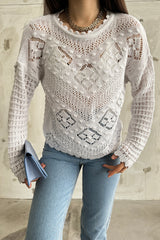 بلوزة Cistern İstanbul لون أبيض