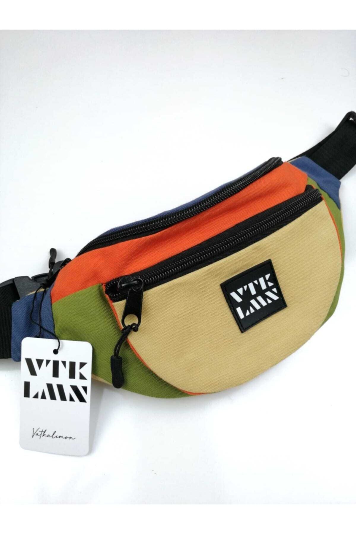 حقيبة خصر Vatkalimon لون أبيض