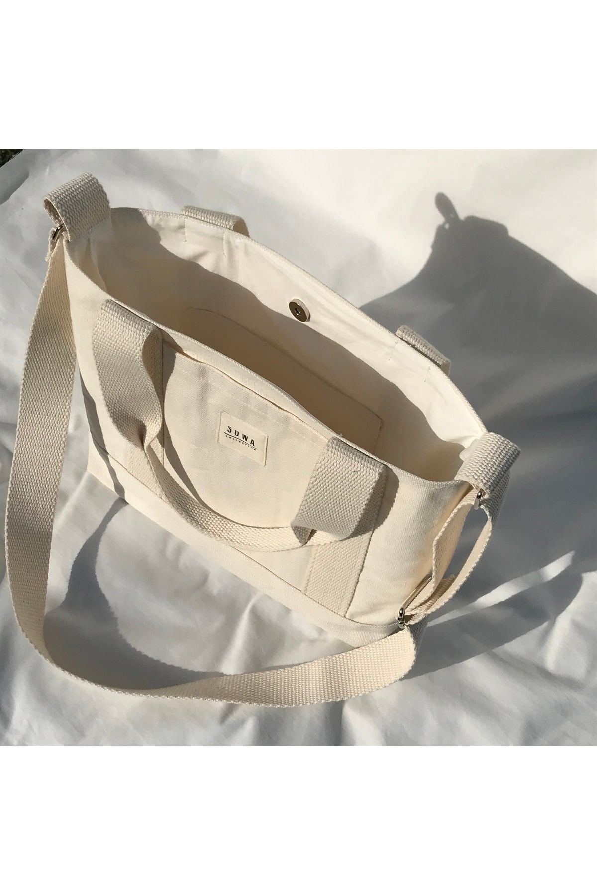 حقيبة كتف Sowa Collection لون بيج