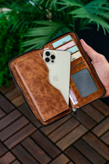 محفظة VANİLLA لون بني