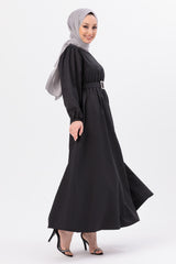 فستان سهرة TOFİSA لون أسود