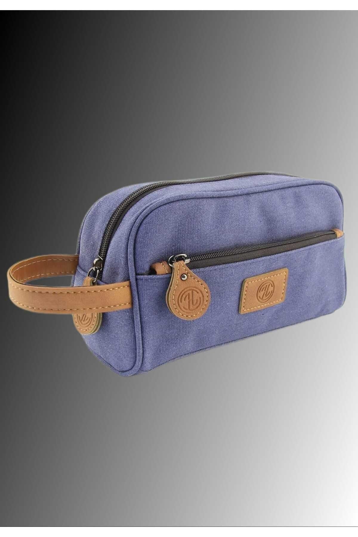 حقيبة يد QUB CLUB لون أزرق