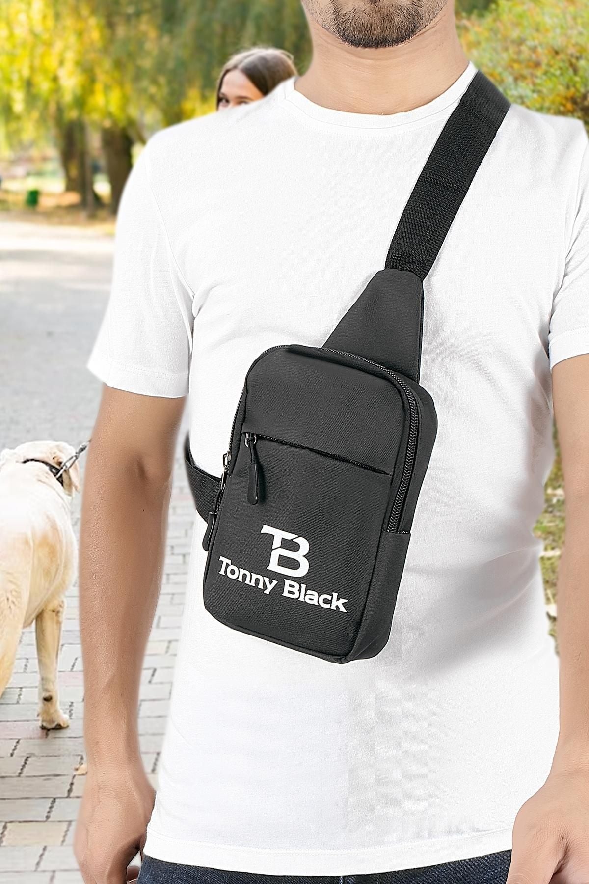 حقيبة كتف Tonny Black لون أسود