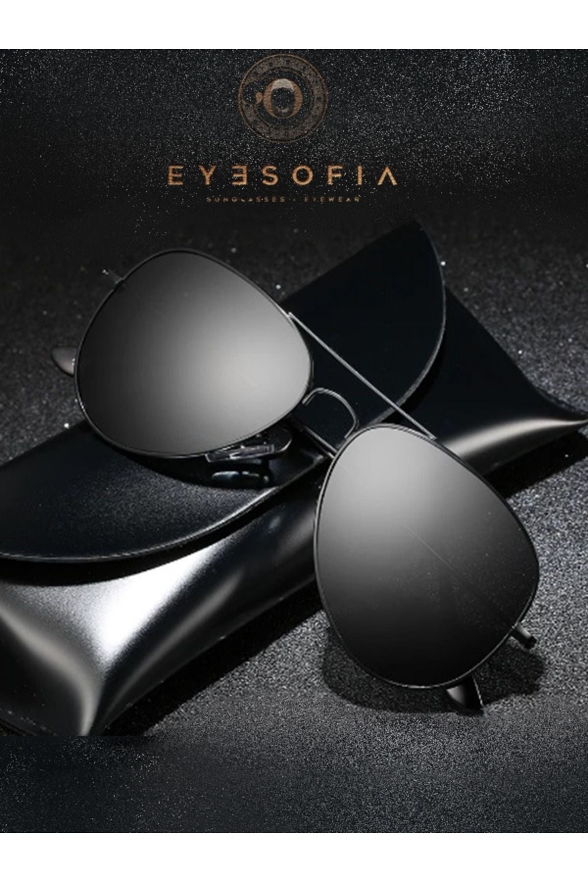 نظارة شمسية Eyesofia لون أسود