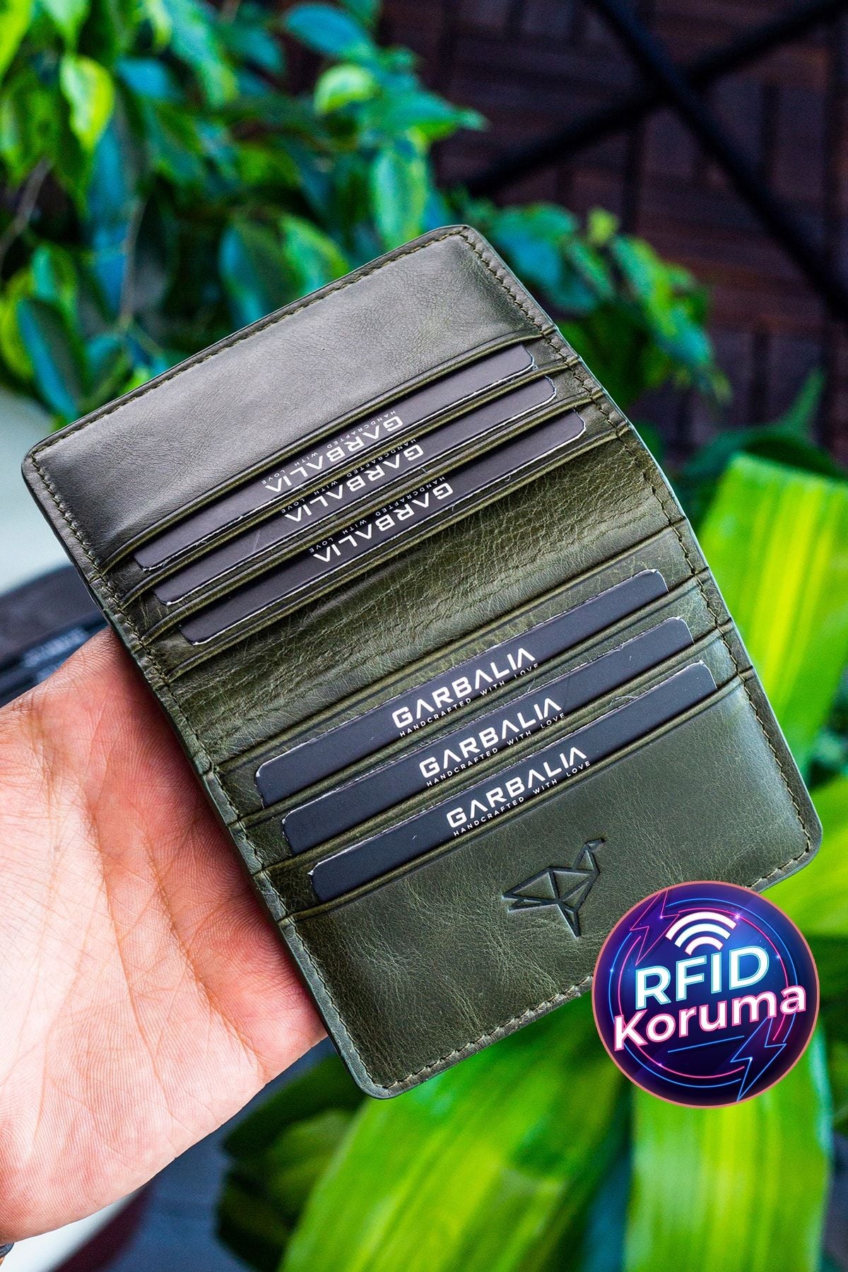 محفظة Garbalia لون كاكي