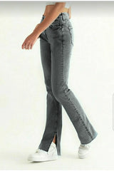 جينز Livik لون رمادي