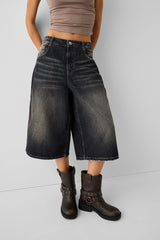 شورت Bershka لون أسود