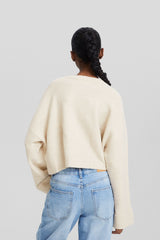 كنزة Bershka لون بيج