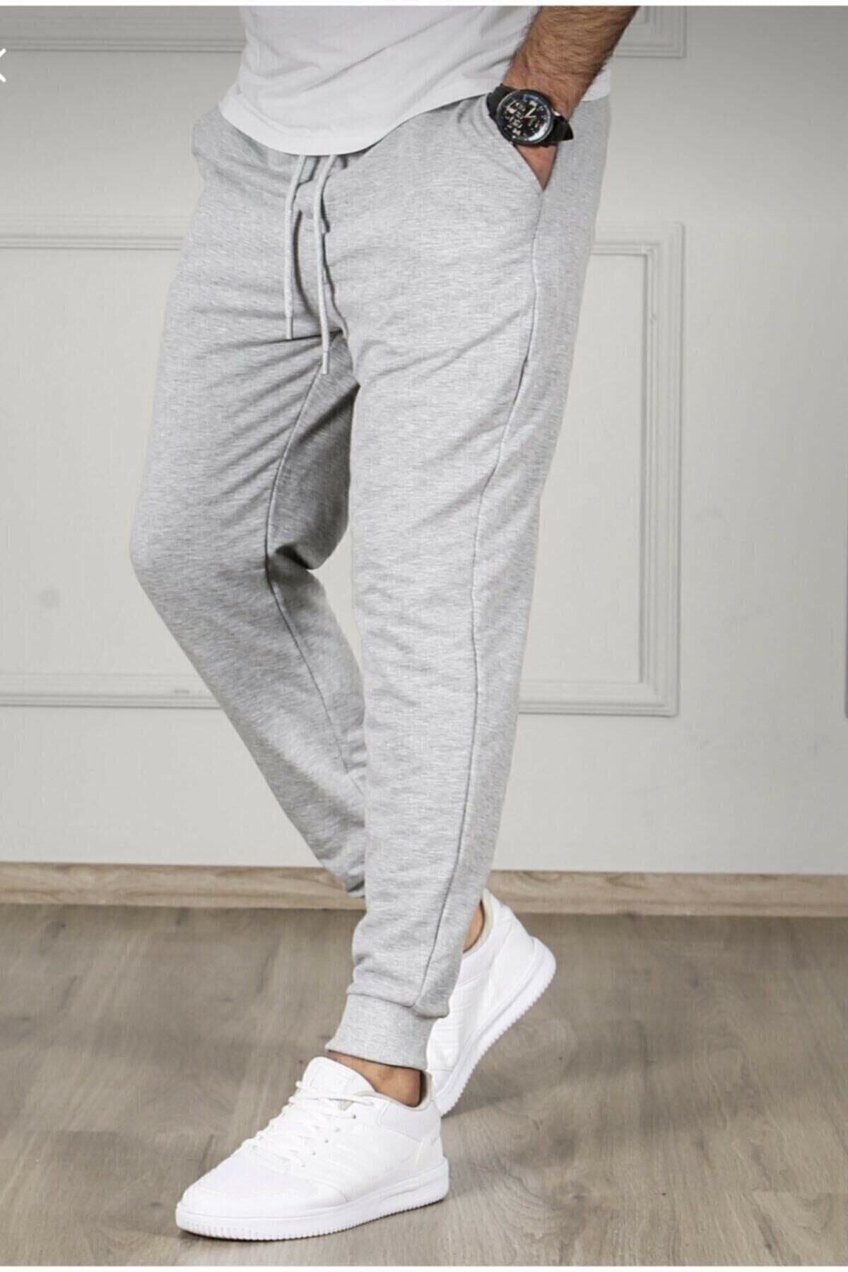 بنطال رياضي Tight Lady لون رمادي