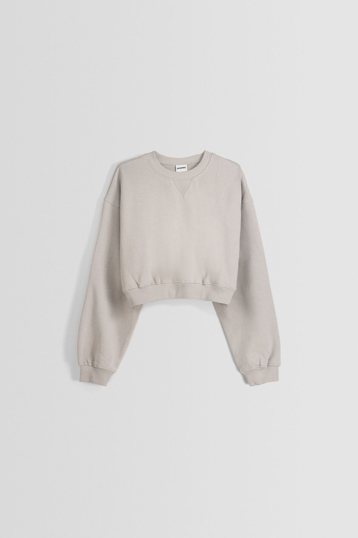 هودي Bershka لون رمادي