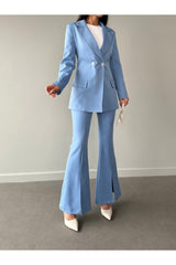 بدلة Female Clothing لون أزرق