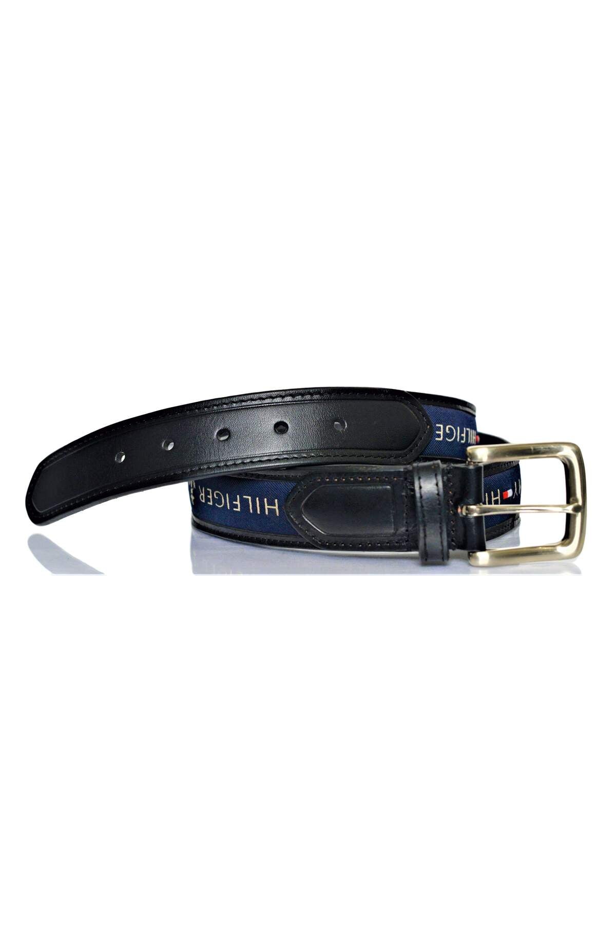 حزام Tommy Hilfiger لون أسود