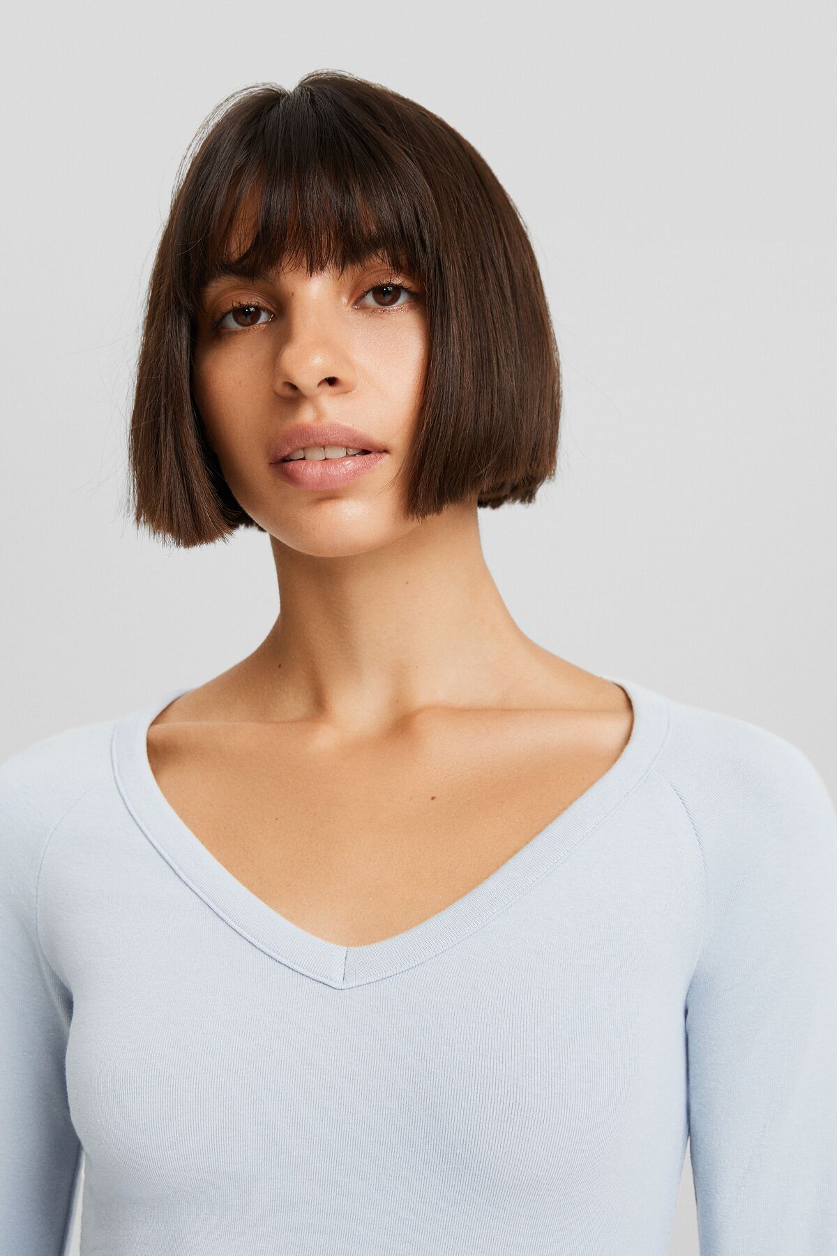 تيشيرت Bershka لون معدني