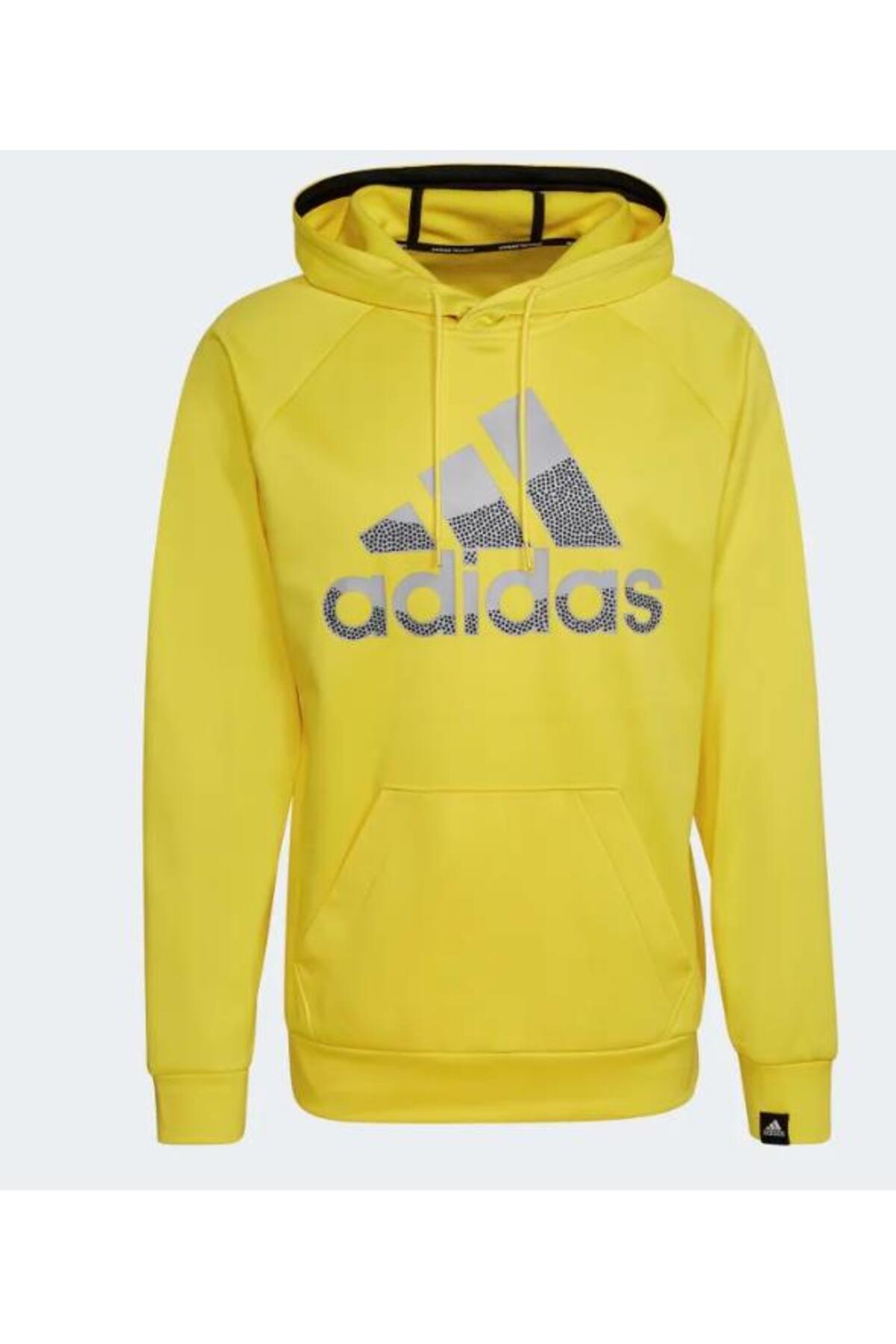 هودي adidas لون أصفر