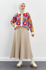 تنورة CNG MODA لون بني