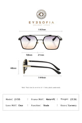 نظارة شمسية Eyesofia لون برتقالي