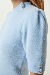 بلوزة Happiness İstanbul لون أزرق