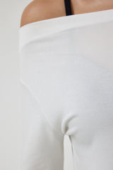 بلوزة Happiness İstanbul لون أبيض