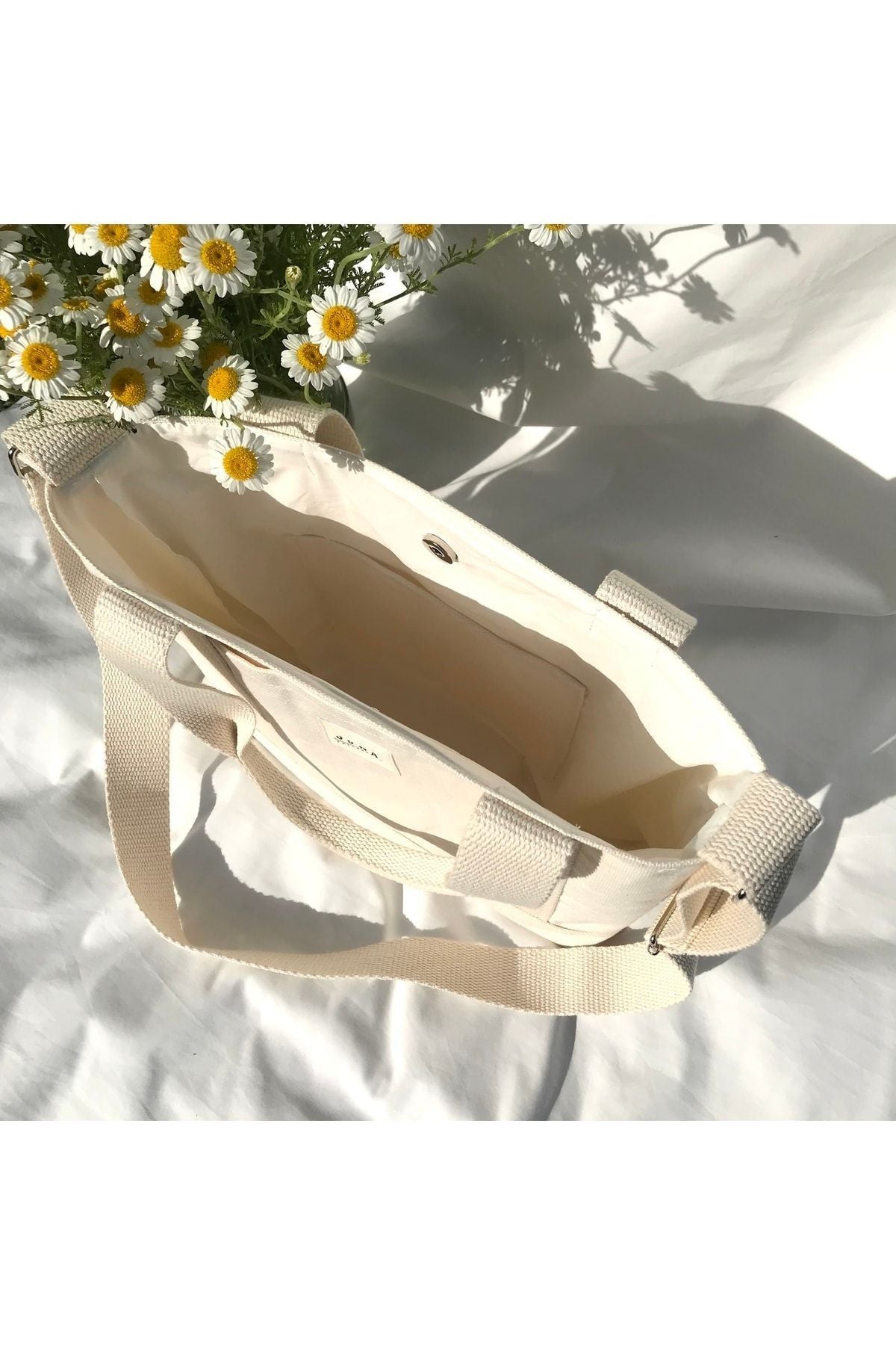 حقيبة كتف Sowa Collection لون بيج