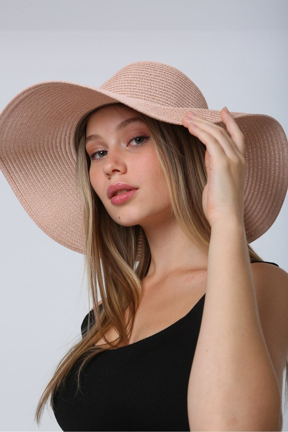 قبعة Luminos Butik لون زهري