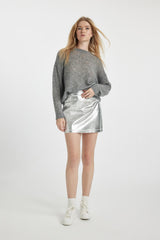 كنزة Defacto لون رمادي