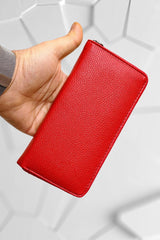 محفظة VANİLLA لون أحمر