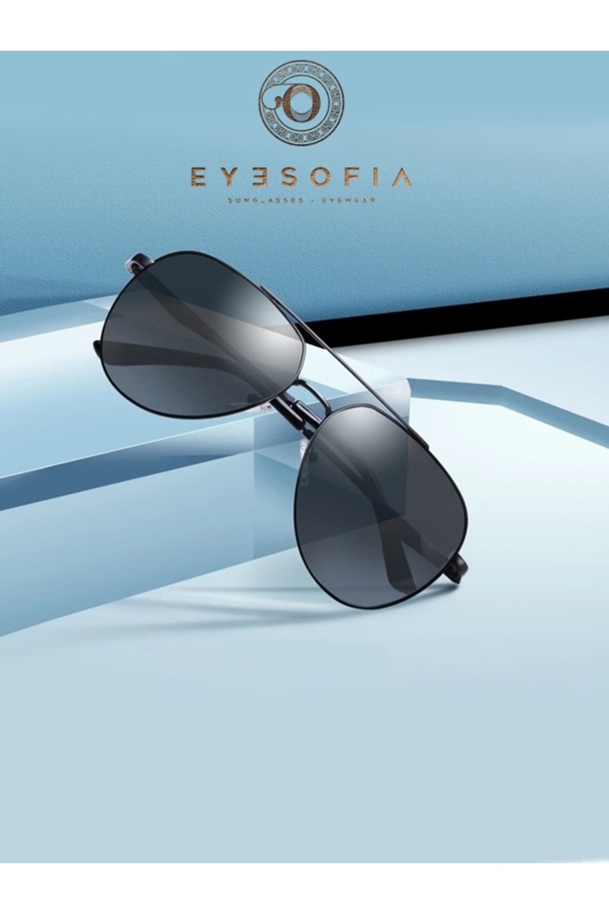 نظارة شمسية Eyesofia لون أسود