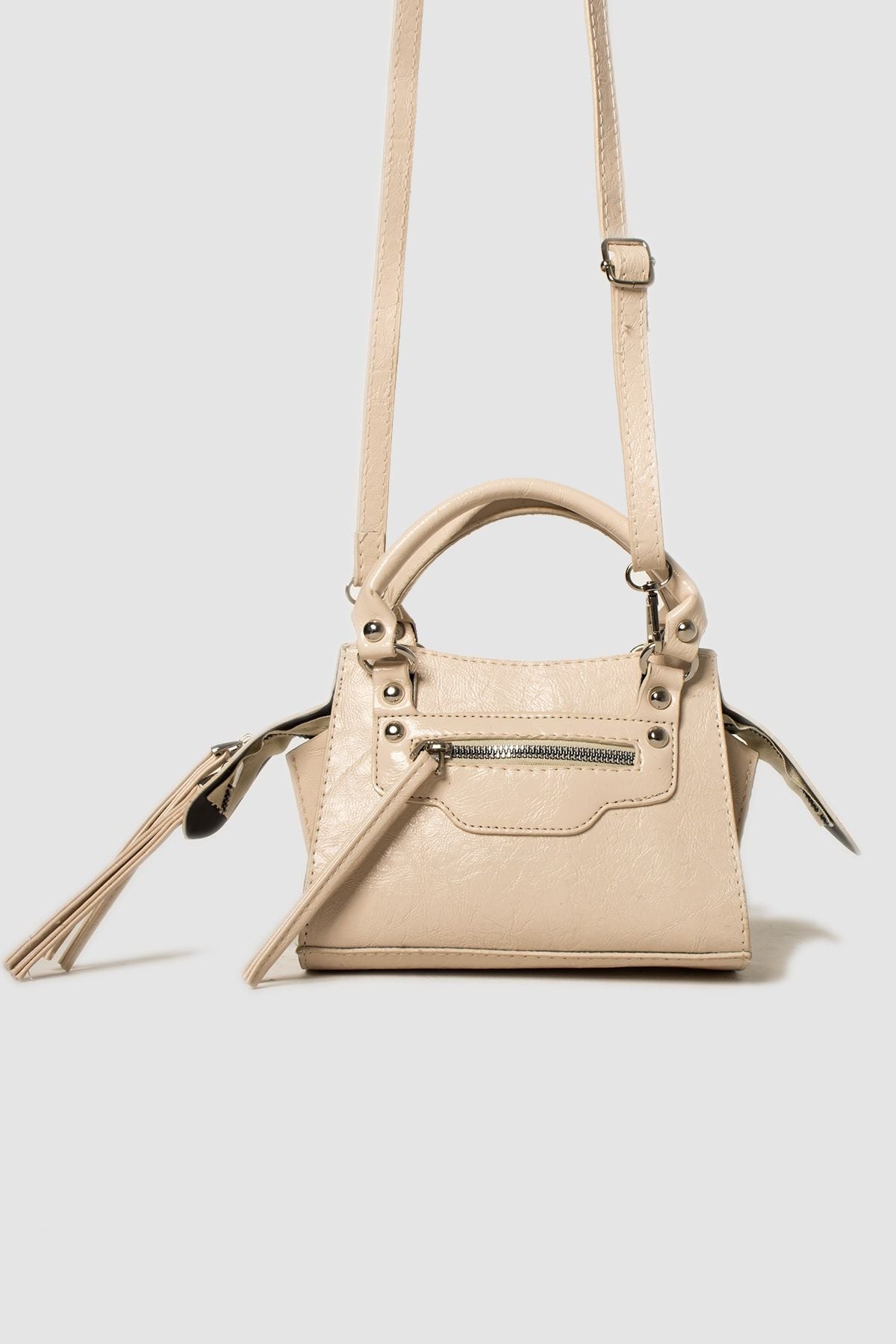 حقيبة كتف Bys Collection لون بيج