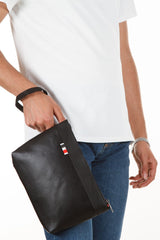 حقيبة يد CERFF LEATHER CLUP لون أسود