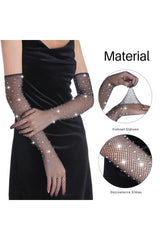 قفاز Elegance Scarf لون أسود