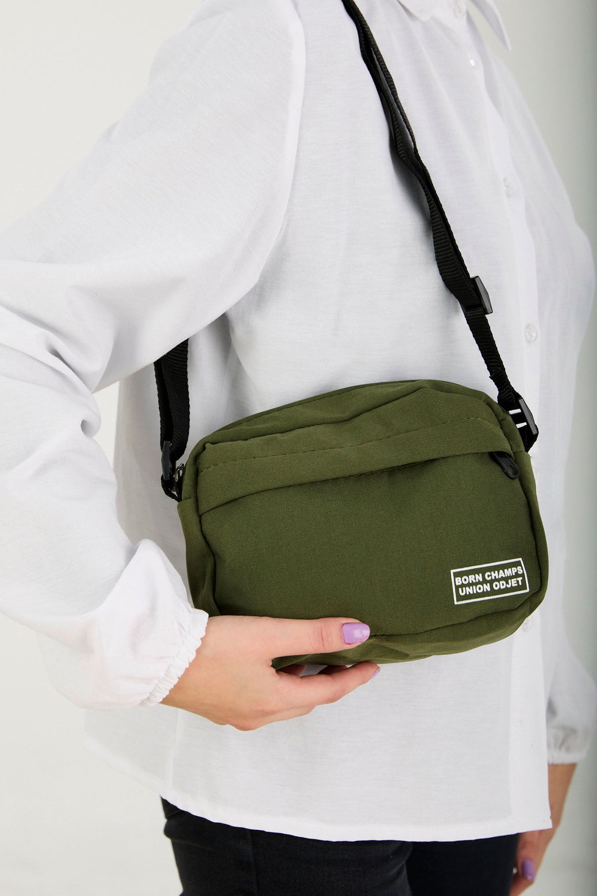 حقيبة كتف TOFİSA لون كاكي