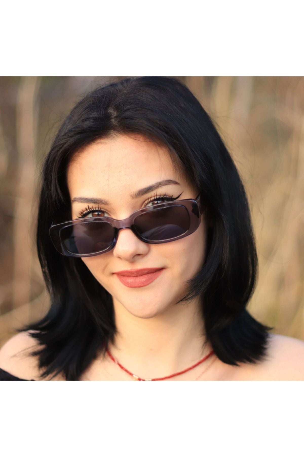 نظارة شمسية LOOKUP لون رمادي