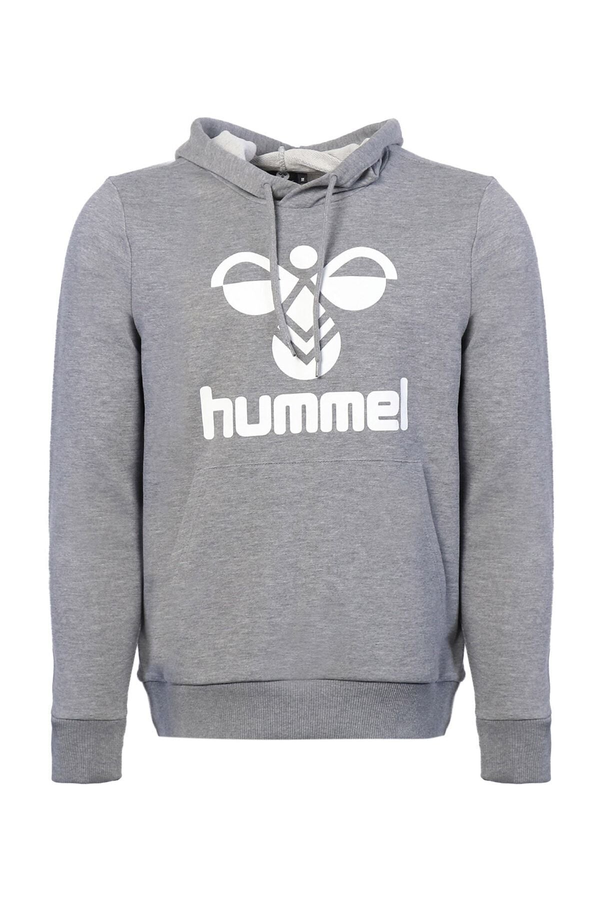 هودي رياضي hummel لون رمادي