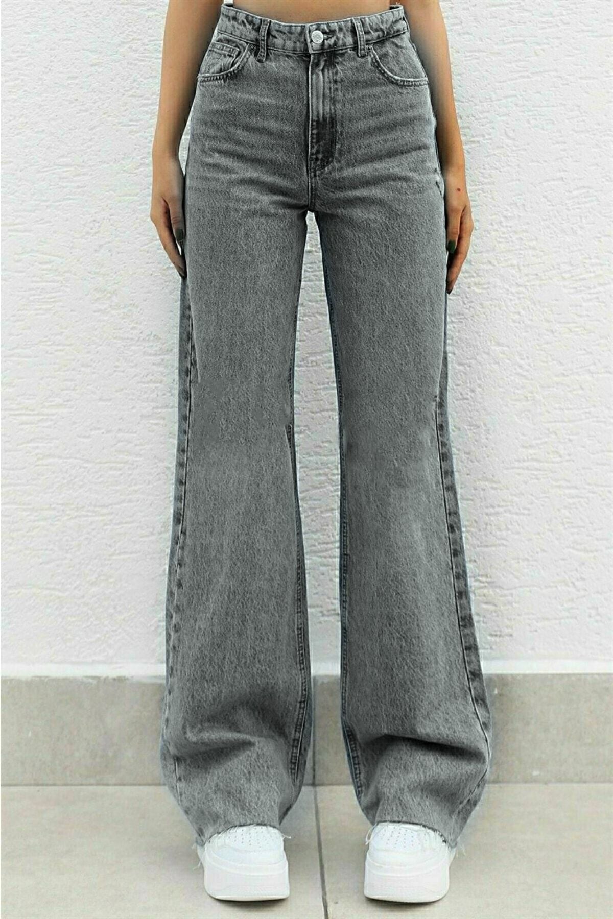 جينز Livik لون رمادي