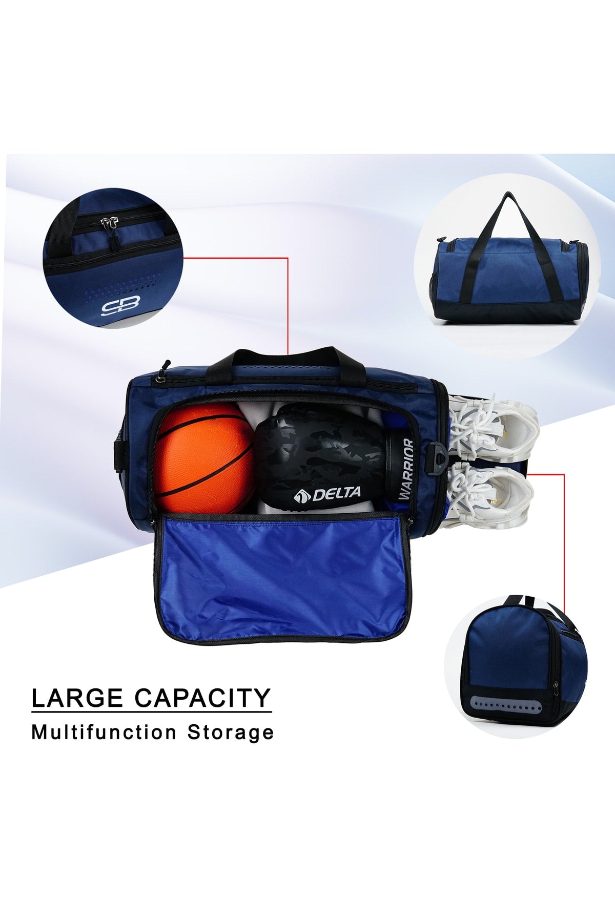 حقيبة رياضية Solo Bag لون أزرق غامق