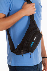 حقيبة خصر Newish Polo لون أزرق