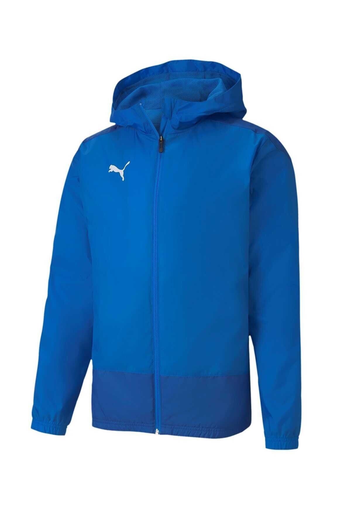 معطف واق من المطر & الرياح Puma لون أزرق غامق