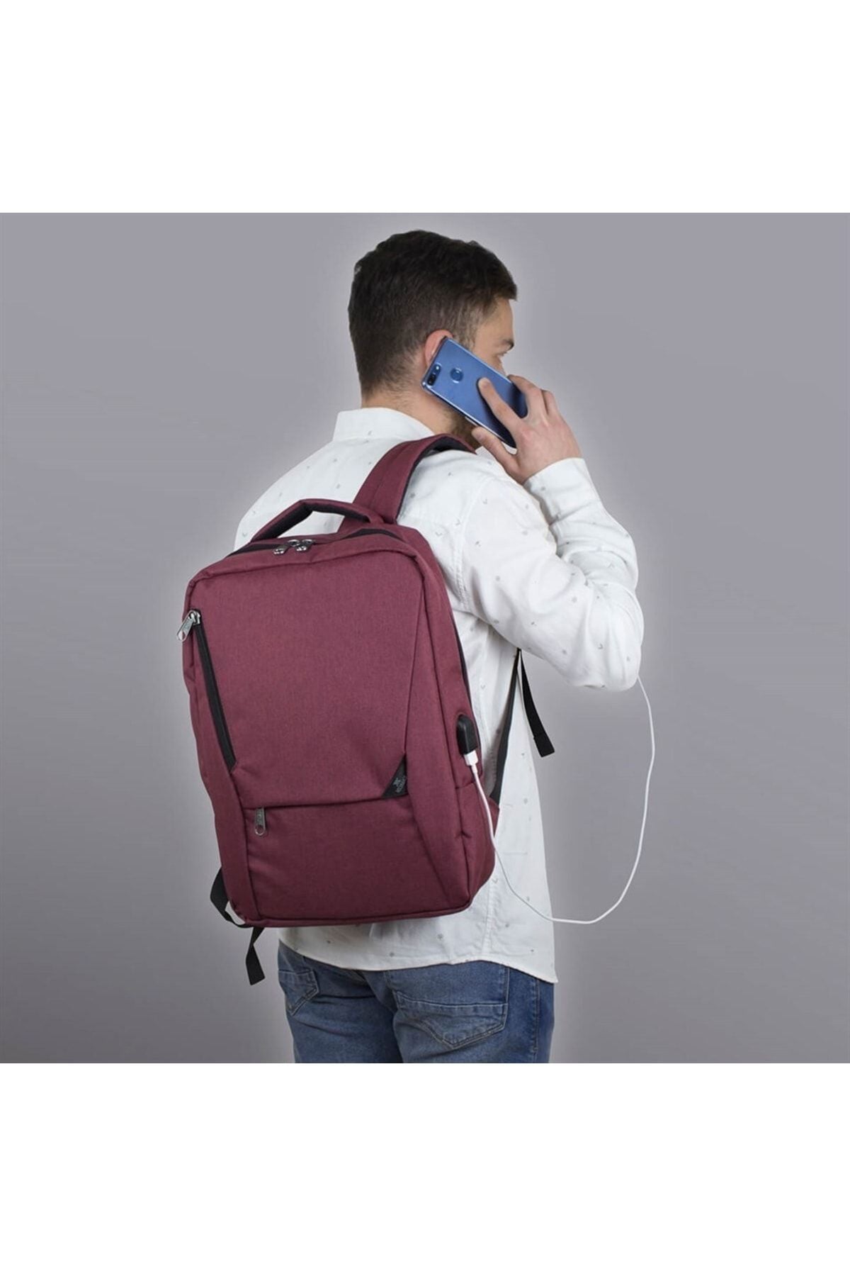 حقيبة كتف My Valice لون بوردو