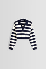 كنزة Bershka لون أزرق