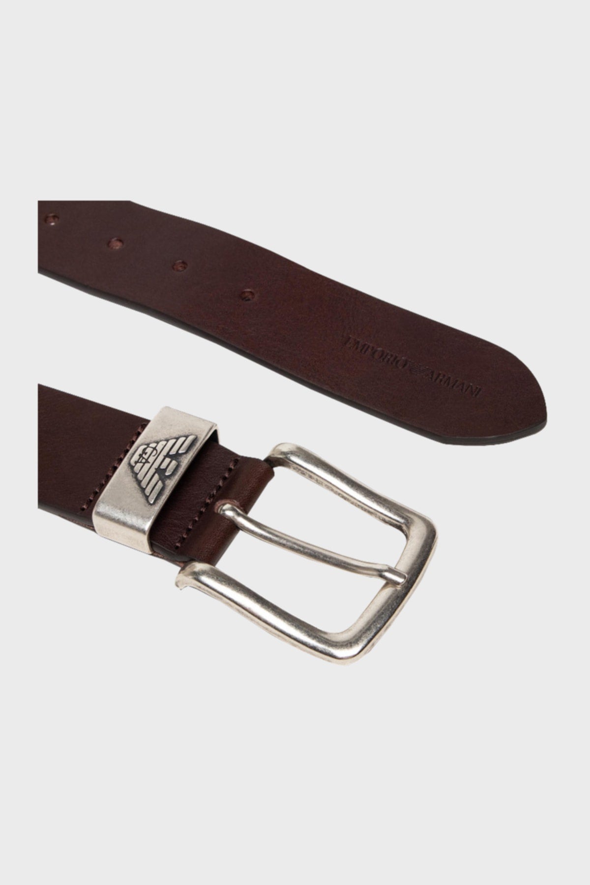 حزام Emporio Armani لون بني