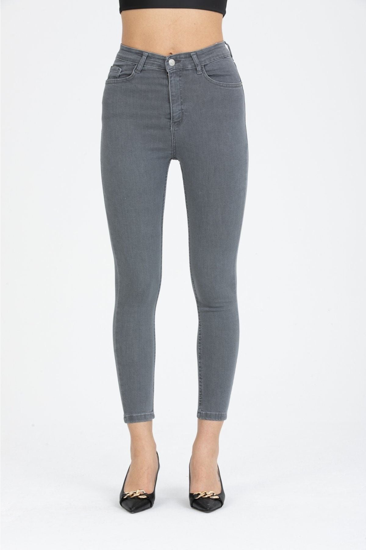 جينز Ramrod لون رمادي