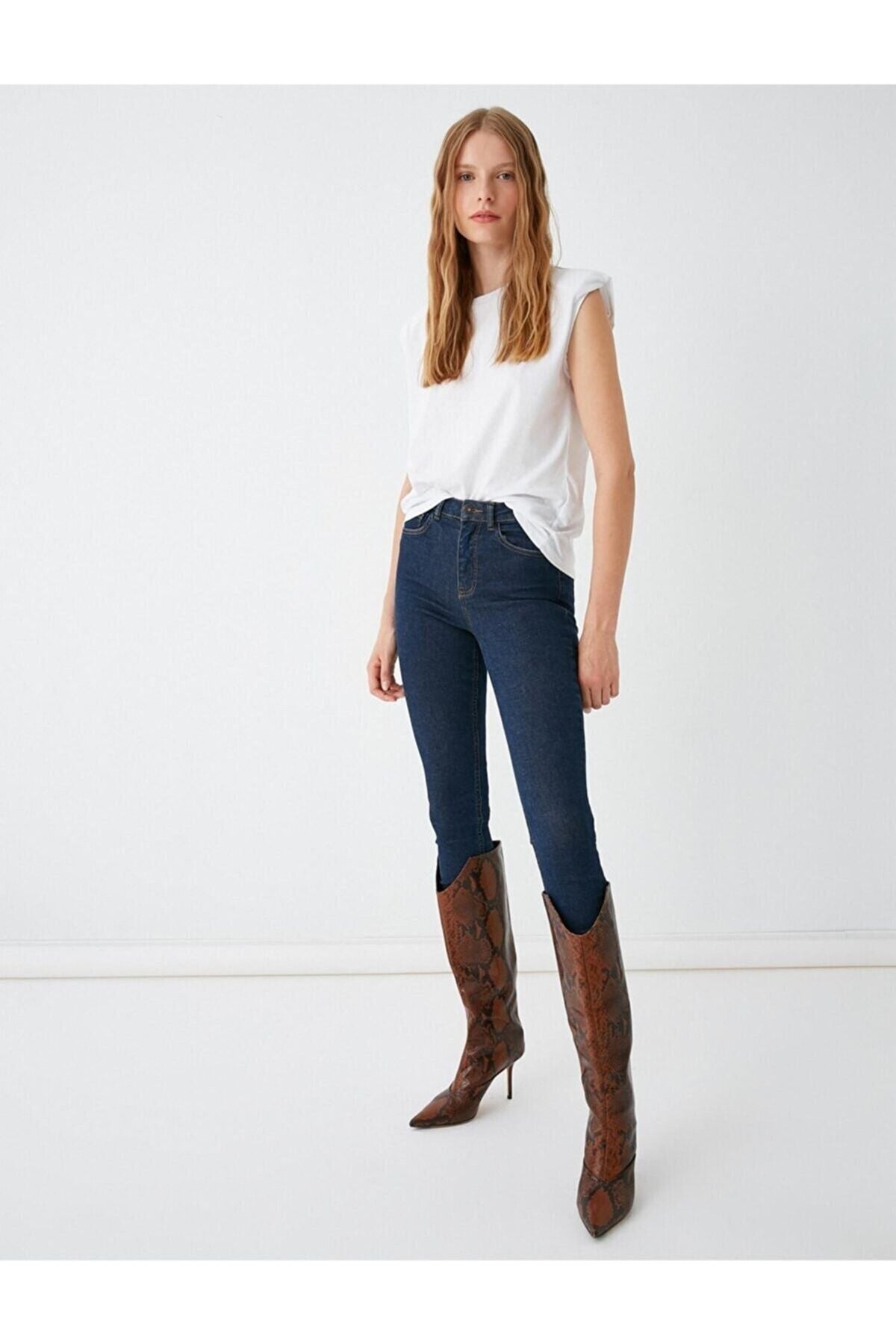 جينز Ramrod لون أزرق غامق