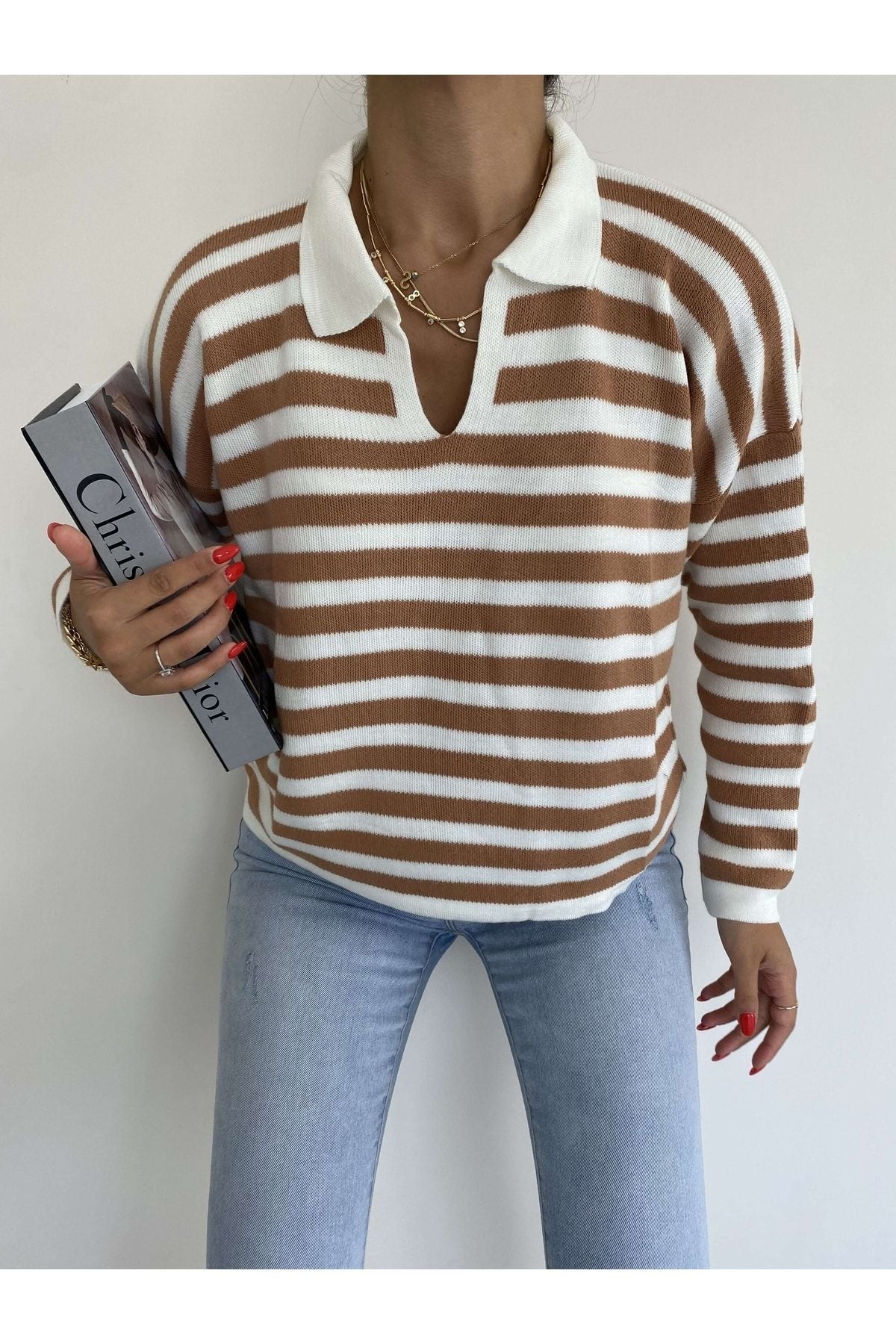 كنزة Jose Clothing لون بيج