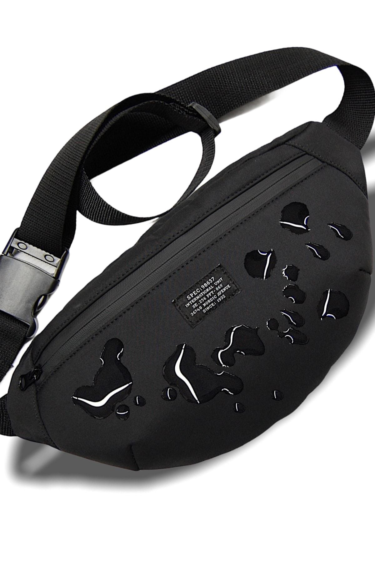 حقيبة خصر Moda West لون أسود