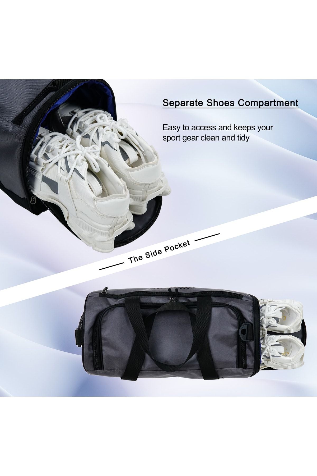 حقيبة رياضية Solo Bag لون رمادي