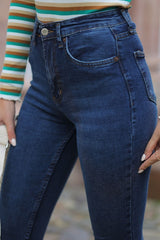 جينز Ramrod لون أزرق