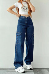 جينز Livik لون أزرق