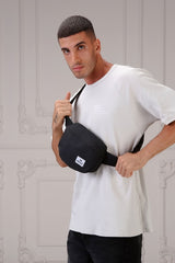 حقيبة خصر D'VERS لون أسود