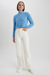 كنزة Defacto لون أزرق